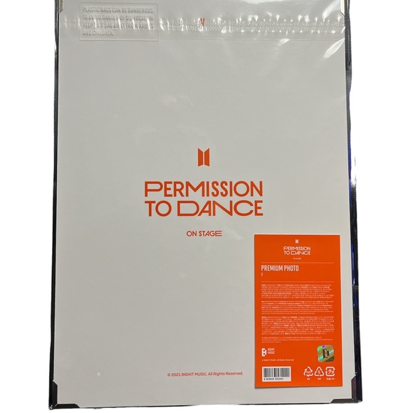 BTS official Premium  photo /V💜Permission to Dance Era💜 - Picture 4 of 4